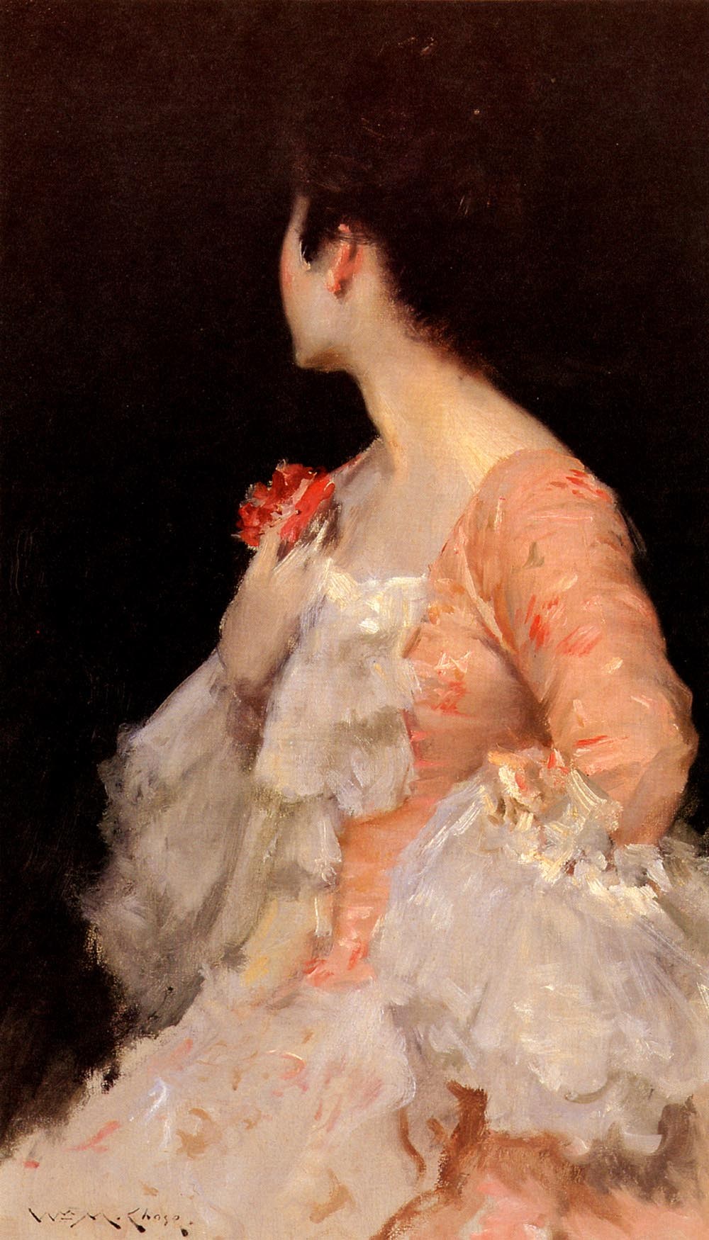 William Merritt Chase Portrait of a Lady